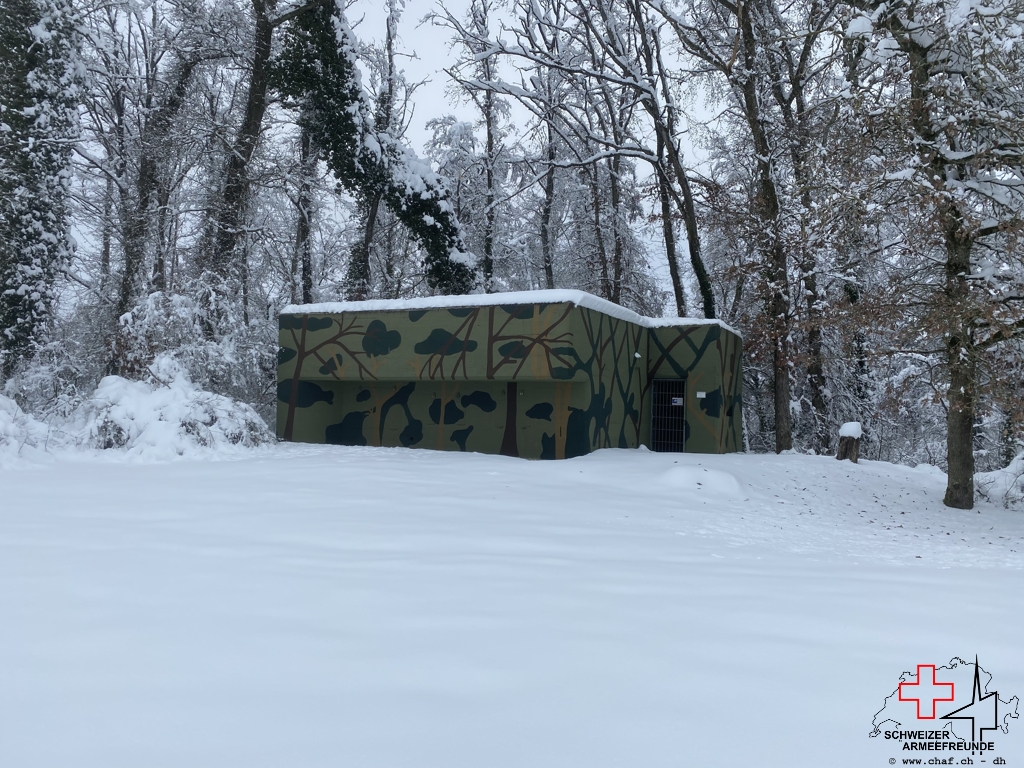 Bunker Kaltentannen im Winterkleid