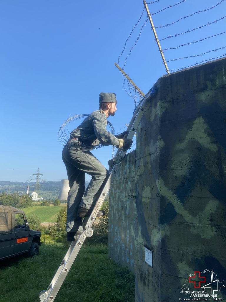 Der Einsatz auf dem Dach