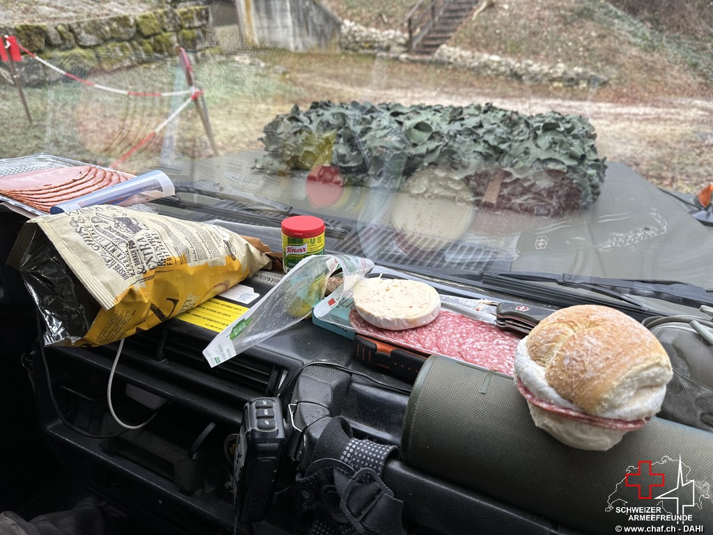 Mittagessen im "chez PUCH" :-D
